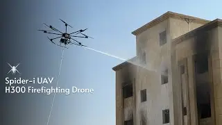 🚀H300 Firefighting Drone | Advanced Aerial Firefighting | SpiderUAV Drone