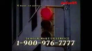 976-7777 (976-WAKE) (1996): Wake-Up Service Commercial