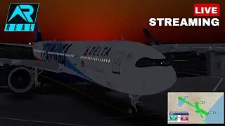 🔴 Live Streaming New Kilimanjaro Exploration Event | Real Flight Simulator | AIRBUS A330-900neo