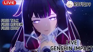 LIVE!!! Gas Gacha Columbina/Ineffa | Free/VIP Joki Spiral, IT, SO | Genshin Impact ID