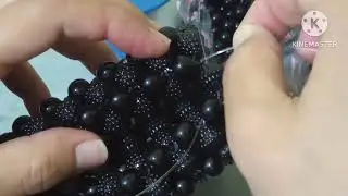 #شنط 👜 طريقة عمل شنطة سواريه خرز لولي وفتافيت السكر