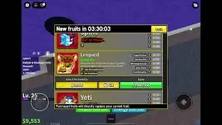 LEOPARD IN STOCK BLOX FRUITS (I wish I had money to buy 😭)