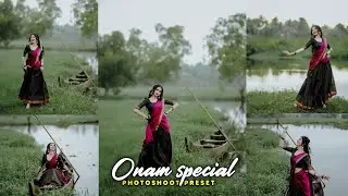 Onam special photo editing preset  | Free lightroom preset | Lightroom photo editing onam photoshoot