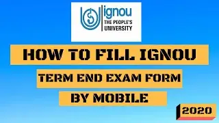 How to fill up IGNOU Term End Exam via Mobile Phone #ignouexamformfillup #finotechpathshala