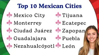 How to Pronounce 10 Major Mexican Cities | Mexico City, Tijuana, Guadalajara, Ecatepec, Le&oacute;n & More