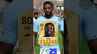 🇧🇪 JEREMY DOKU fifa evolution (20-25) #eafc25 #fc25 #fifa #doku #mancity