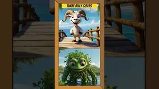 The Three Billy Goat/ Short English Moral Stories for kids/fairytales for kids English through story