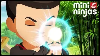 ¡El poder de la perla! 🏮⚡ Kunochi cae en el hechizo de Ashida… | Mini Ninjas | Dibujos Animados