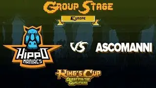 Hippomaniacs vs Ascomanni Game 2 - MDL Chengdu EU Qualifiers: Group A