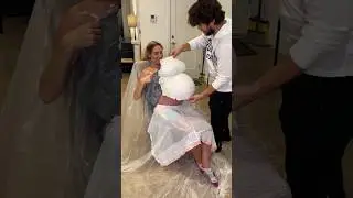 Making a statue of my 9 month baby bump!! 8 month update!!