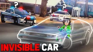 TROLLING COPS WITH AN INVISIBLE CAR in GTA RP