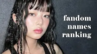 Ranking fandom names of 100 kpop groups