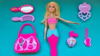 ASMR | Disney Mattel Doll Set Unboxing 👑 | DIY Barbie Ideas, Wig, Dress | Fashion Disney Princesa ✨