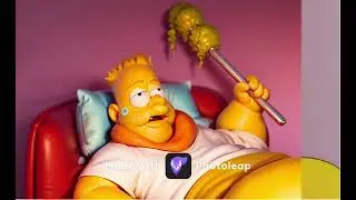Fat Bart Simpson AI