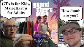 Этот Nintendo Wiitard утверждает, что GTA &mdash; детская игра, а Mario &mdash; для взрослых.
