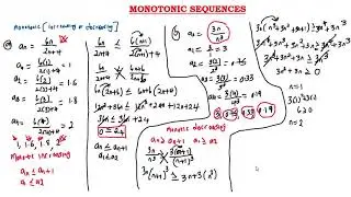 Monotonic Sequences - Calculus 2