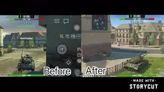WoT Blitz Middleburg old vs new graphics side by side comparison