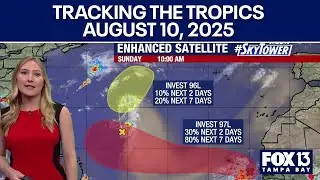 Tracking the Tropics: August 10, 2025