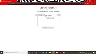 Ejercicio cifrado sim&eacute;trico