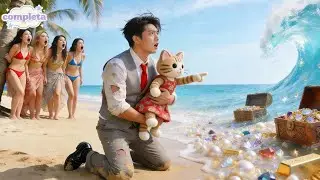 CEO falido quer sumir, mas salva menina afogada; ela &eacute; estrela da sorte&mdash;aponta, ondas trazem joias!