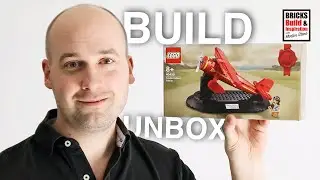 LEGO 40450 - Amelia Earhart Tribute - unbox and build