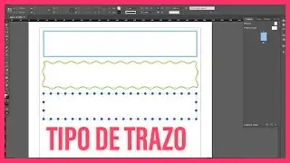 CAMBIAR TIPO de TRAZO en INDESIGN 🔥