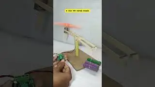 6 volt DC motor - wind power #experiment #tech