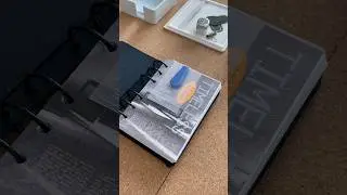 Gifted My Friend an A6 Cloth and Paper Planner