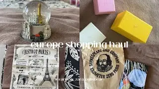 europe shopping haul - swarovski, zara, pull&bear