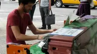 Ben Plays piano at Astor placeAVI