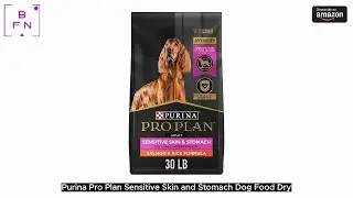 Purina Pro Plan Sensitive Skin and Stomach Dog Food Dry, Adult Salmon & Rice Formula, Digestive