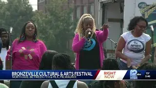 Milwaukee's Bronzeville Week celebrates African American culture with arts and food festival