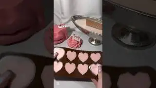 DIY Valentine Candle idea 🎀🌸 #candle #candles #candlemaking #diy #candlebusiness #valentine #pink