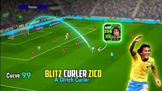 The Best Blitz Curler in the Game 🗿🔥 Blitz Curler Zico Review in eFootball 25 Mobile 🔥