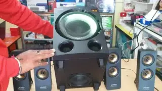NEW F&D F7700X  HOME THEATER || DETAIL BASS TEST || DUAL BASS DRIVER FOR DEEP BASS