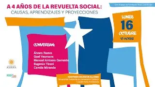 A 4 a&ntilde;os de la Revuelta Social