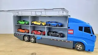 Box Full of Model Cars -Mazda Mx5, Koenigesgg Jesko, Lamborghini Scv12, Byd Yang Wang U8, Toyota Car