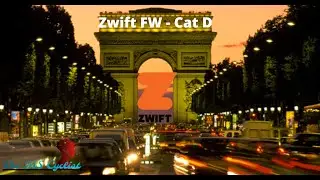 I won another one! Zwift Futureworks Cat D Champs-Élysées