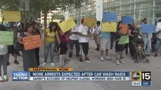 More arrests expected after car wash raids