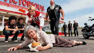 Bullies Filmed a Deaf Elderly Woman Crying Outside a Diner &mdash; Then the Bikers Showed Up