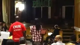 Meyer Levin School of the performing arts is under siege - 00265