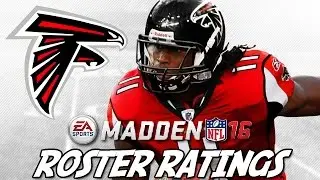 Early Madden 16 Ratings | Atlanta Falcons ft. Julio Jones