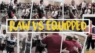 RAW VS EQUIPPED POWERLIFTING
