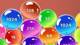 Jelly Ball Merge 2048 Game