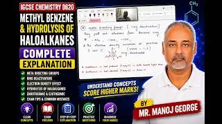 REACTIONS OF METHYL BENZENE AND RELATIVE EASE OF HYDROLYSIS OF HALO ARENES VS HALO ALKANES