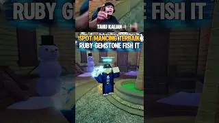 SPOT MANCING RUBY GEMSTONE TERBAIK DI FISH IT #fishit #shorts