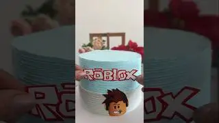This Roblox Cake is a Vibe! Perfect for Any Celebration! 🎉🍰🕹️ #shorts #trending