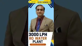 3000 LPH RO Plant: The HIGH-PRODUCTION Workhorse for Bottled Water #shorts #shortvideo #clip #water