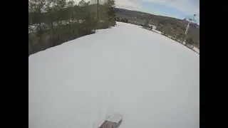 Blue Mountain Snowboarding - hitting the Double Black Diamonds (2)