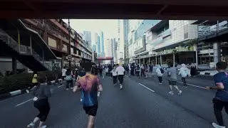 What Would Life Without Cars Feel Like in KL? KLCFM Running Walk Cycle